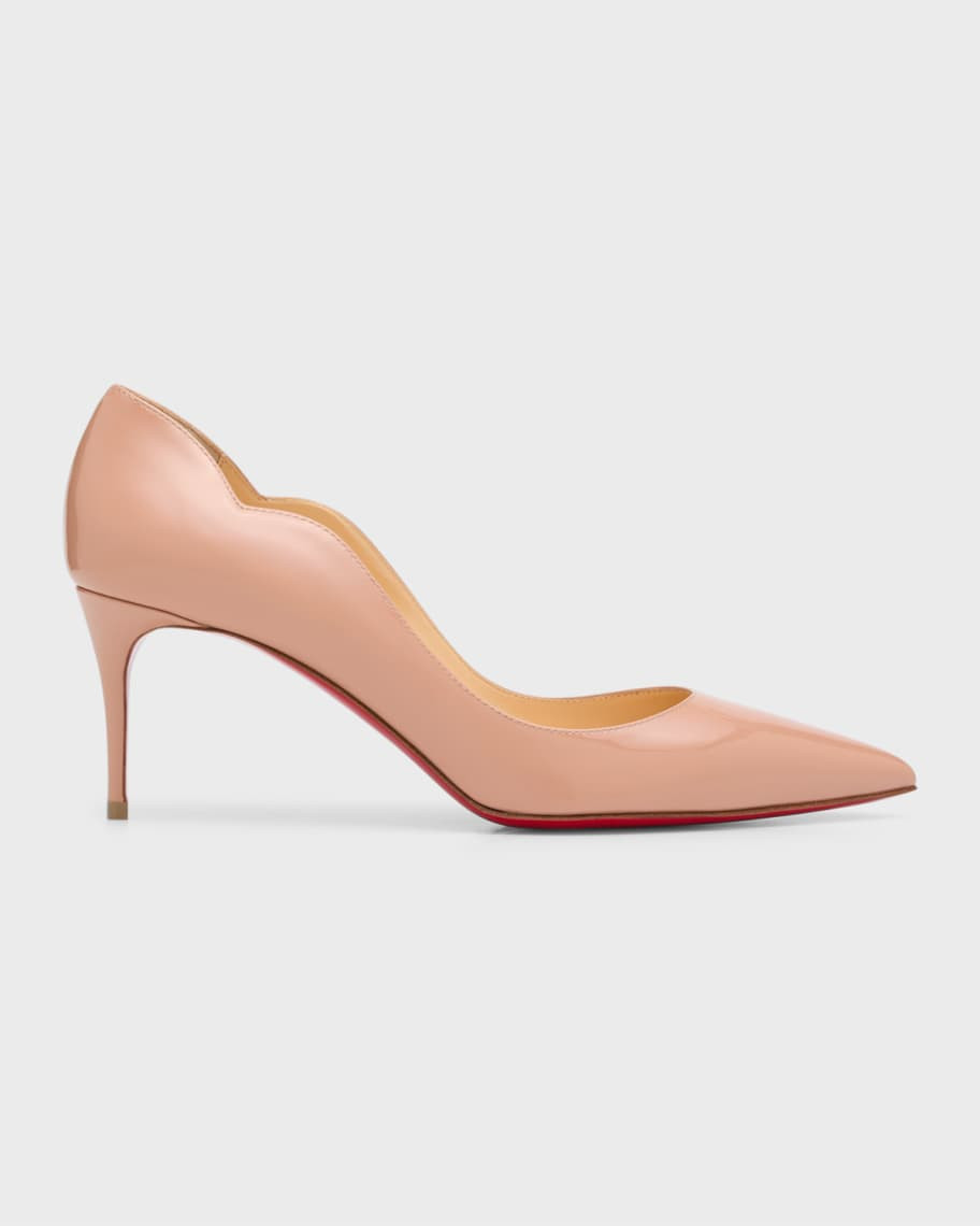 Christian Louboutin 70mm Hot Chick Patent Pumps | Neiman Marcus