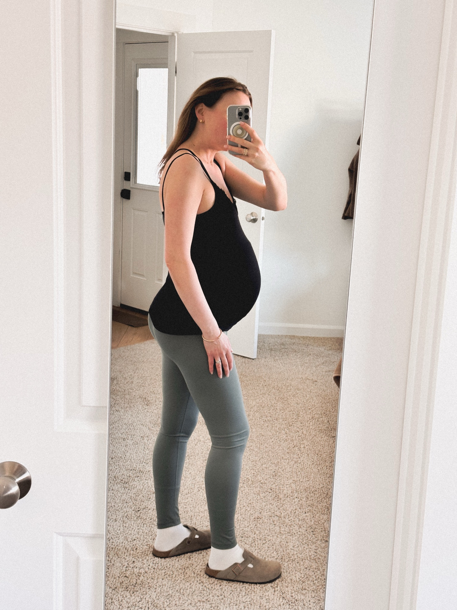 37th week of pregnancy 🤰 
My favorite maternity products so and by far, will also make great gifts for a mom-to-be: 
👖Maternity clothes and baby bump friendly pieces that are great for before, during and after:
- H&M MAMA Before & After Sports Leggings - couldn’t recommend these leggings enough: if you feel like you have a big baby bump size up, other than that they are durable, stretchy, soft, comfy and they can be worn under and over the bump which makes them a wonderful maternity and postnatal piece!) 
- Intimissimi modal ultralight - wearing a lace top here but the whole series is great, warm, good length and stretchy
- Intimissimi seamless Brazilian superior comfort underwear 
- Calvin Klein Modern Seamless Naturals Lightly Lined Triangle Bralette
- Birkenstock Boston clogs (still available at Revolve, L.L. Bean and Dick’s but selling very fast in mink, taupe and cream)
- Free People x We The Free Good Luck Overall in Ultra Light Beam (at some point I had to give up on all jeans and pants and ordered this piece in large and never regretted my decision! Best denim item you can buy when pregnant)
🍿 Healthy snacks (most of them are sugar free) - not a huge snacker overall but I can’t eat my normal portions of food anymore so I eat smaller portions, more often and snack a lot: 
- Venchi no added sugar dark hazelnut bar
- NESTLE NESQUIK No Sugar Added Chocolate Flavored Powder
- Think! Protein bars (gluten free, my favorite flavor is brownie crunch)
- Wonderful pistachios (low sodium)
💊 Vitamins and dietary supplements: 
- Ritual prenatal vitamins 
- Impact whey isolate protein (I just get unflavored and add some fruit)
- Vital proteins Collagen peptides 
🧴 My favorite body and skincare products (maternity friendly): 
- homeoplasmine (THE nipple cream)
- Collistar body scrub (anti-swelling)
- Collistar panci e fianchi (body shaping cream)
- dry brush, a $10 holy grail from Amazon 
- Collistar anti stretch mark concentrate 
- Theragun (for that lower back pain) 

#LTKGiftGuide #LTKBump #LTKFindsUnder100