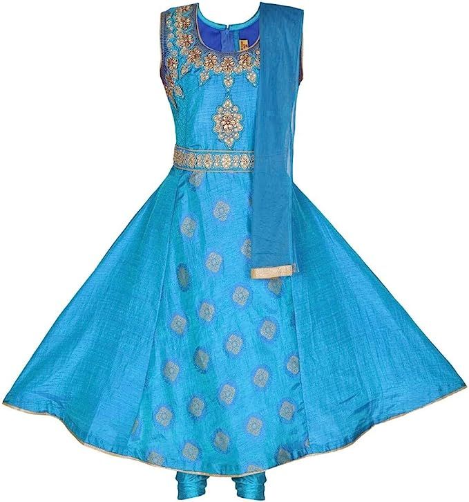 Ashwini Girls Embroidery Salwar Suit | Amazon (US)