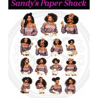 Black Woman Empowerment Stickers | Etsy (US)