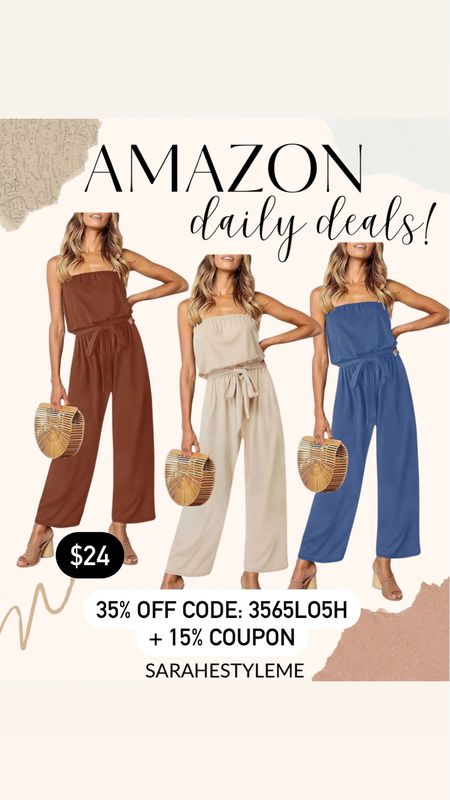 AMAZON DAILY DEALS ✨ Thurs 2/29 Swipe right for the codes & enter at Amazon checkout 

FOLLOW ME @sarahestyleme for more Amazon daily deals, Walmart finds, and outfit ideas! 

*Deals can end/change at any time, some colors/sizes may be excluded from the promo 


@amazonfashion #founditonamazon #amazonfashion #amazonfinds #ltkunder50 #ltkfind #momstyle #dealoftheday #amazonprime #outfitideas #ltkxprime #ltksalealert  #ootdstyle #outfitinspo #dailydeals #styletrends #fashiontrends #outfitoftheday #outfitinspiration #styleblog #stylefinds #salealert #amazoninfluencerprogram #casualstyle #everydaystyle #affordablefashion #promocodes #amazoninfluencer #styleinfluencer #outfitidea #lookforless #dailydeals

Spring outfits 
Vacation outfit
Spring dresses
Promo codes 

#LTKSpringSale #LTKSeasonal #LTKsalealert