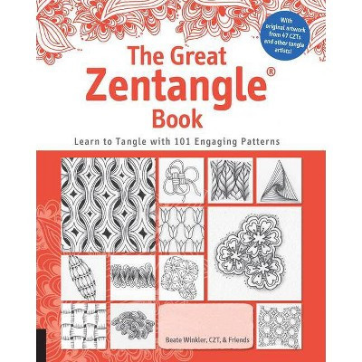 The Great Zentangle Book - by  Beate Winkler (Paperback) | Target