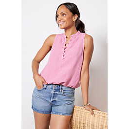 Half Placket Tank | Evereve