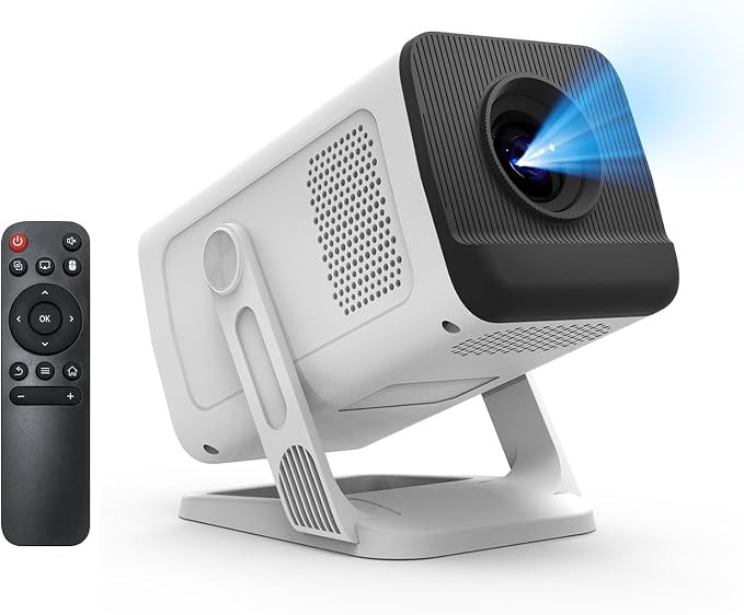 [Compatible with Netflix] Mini Projector with WiFi and Bluetooth,Native 1080P Smart Projector 4K ... | Amazon (US)