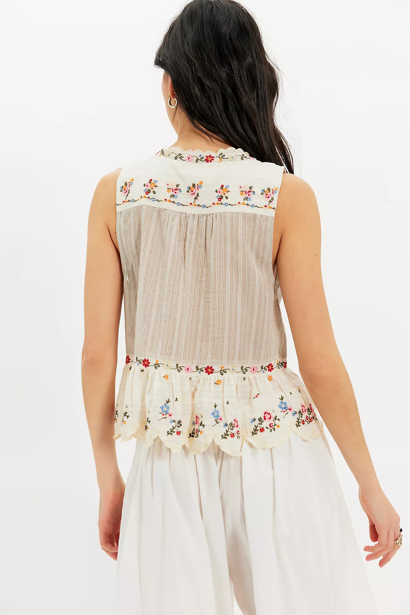 Ellis Embroidered Blouse | Free People (Global - UK&FR Excluded)