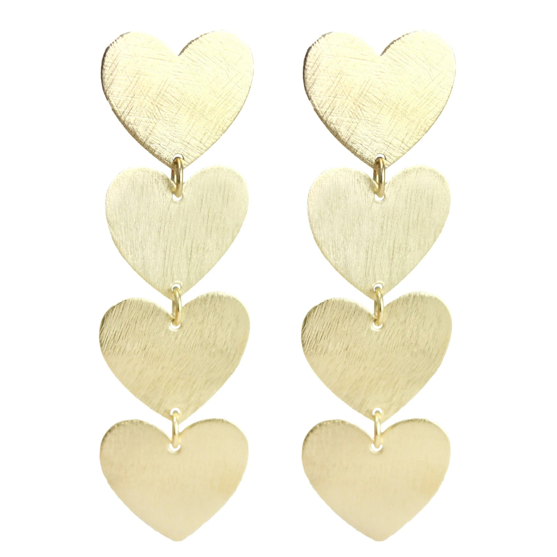 Sylvie Large Heart Earrings | MARCIA MORAN