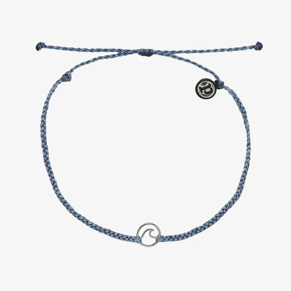 Mini Wave Charm Anklet | Pura Vida Bracelets