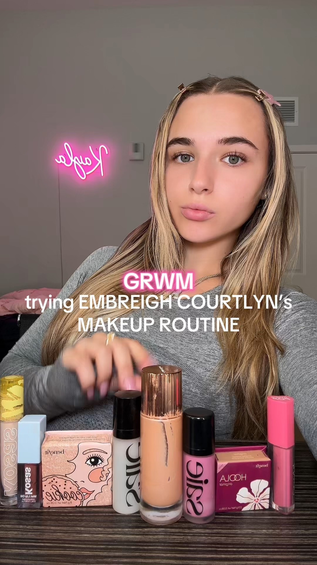 grwm trying embreigh courtlyn’s makeup routine!! all products linked 


#LTKU #LTKBeauty #LTKStyleTip