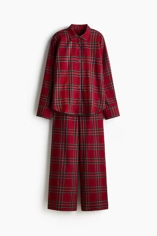 Cotton flannel pyjamas | H&M (FR, IT, ES, PT, BE)