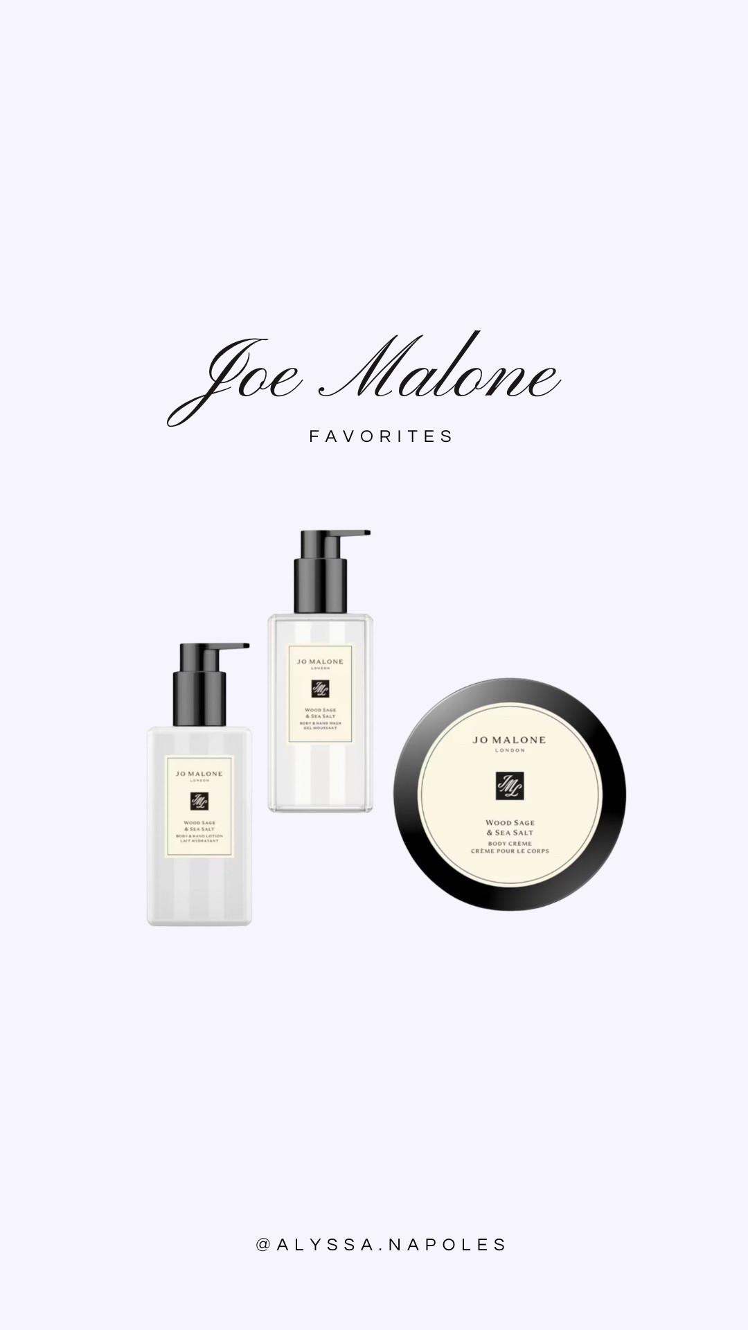 Joe Malone makes for the best gifts and smells amazing!! I love the wood sage and sea salt and the pear scents, but they’re all amazing!! Today only—get free mini candles with code MINICANDLES on purchases of $50+

#LTKCyberWeek #LTKHoliday #LTKGiftGuide