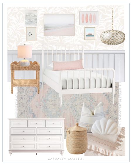 Coastal bedroom inspiration for your little girl! 💕
-
Coastal bedroom ideas, coastal bedroom design, coastal style, little girl bedroom, girls bedroom ideas, coastal decor, coastal interiors, pink bedroom, beach house style, beach home bedroom, striped linen pillow cover, La Jolla basket, lidded baskets, scalloped chandelier, capiz chandelier, coastal lighting, Elsie bed, wood bed, white beds, full size beds, twin size beds, tropical palm leaves, palm leaves wallpaper, peel and stick wallpaper, scallop rattan side table, woven nightstand, coastal nightstand, ocean print beach wall art, modern coastal wall art, coastal gallery wall, seagulls art print, lake house art, seashell coastal table lamp, Amazon lamps, wild and free just like the sea wall quote, pink surfboard wall art, blush pink lumbar pillow, sunset traditional performance rug, coastal rug, bedroom rug, girl bedroom rug, 9 drawer dresser, white dresser, affordable dresser, Amazon dresser, Amazon bedroom furniture, kids dresser, stripped ruffle organic sheet set, pink sheet sets, seashell throw pillow, Amazon throw pillows, little girl bedding 

#LTKfindsunder100 #LTKhome #LTKkids
