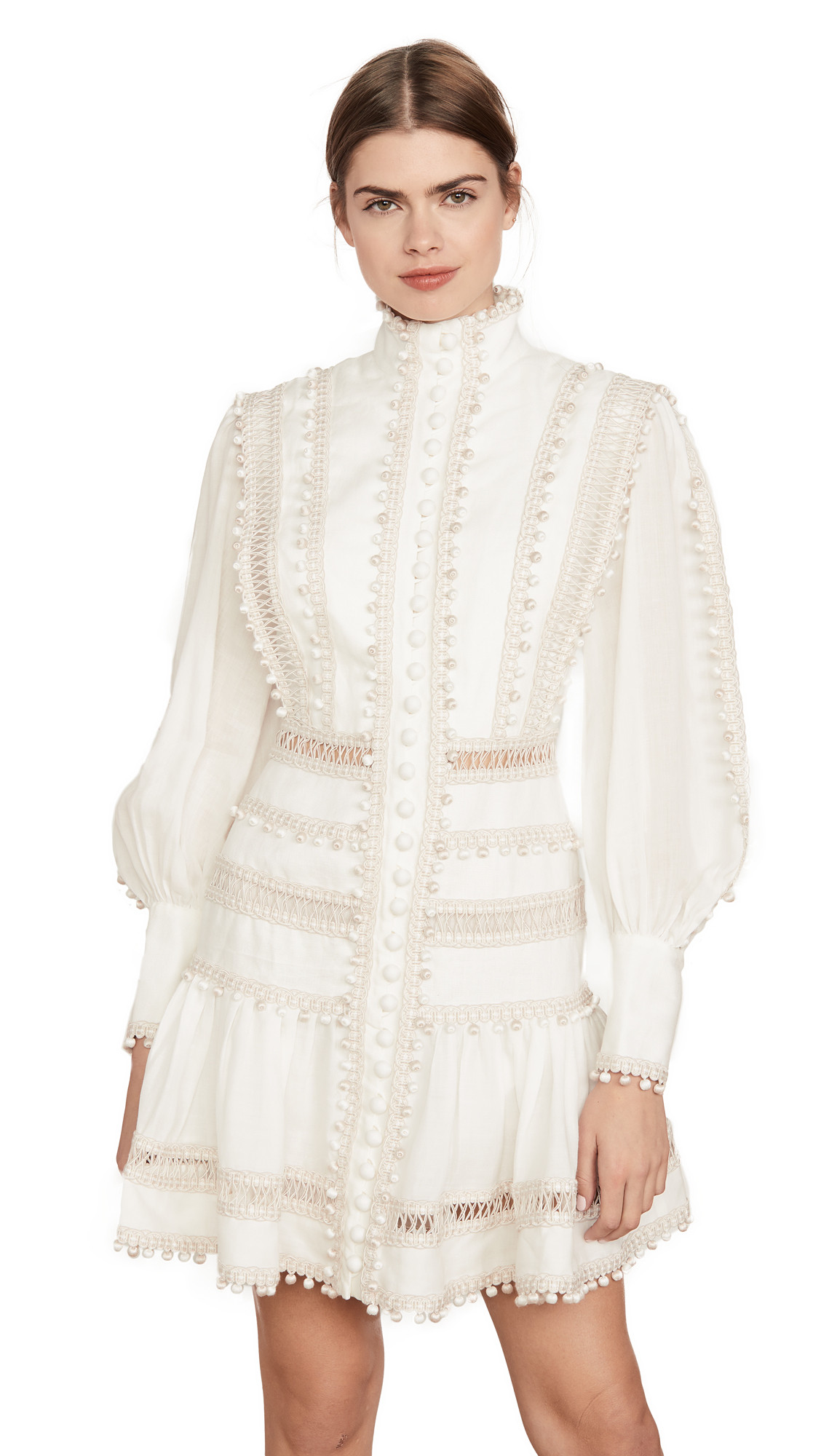 Zimmermann Super Eight Corded Mini Dress | Shopbop