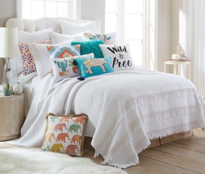 Levtex Home Nadya Full/Queen Quilt Set in White | Bed Bath & Beyond