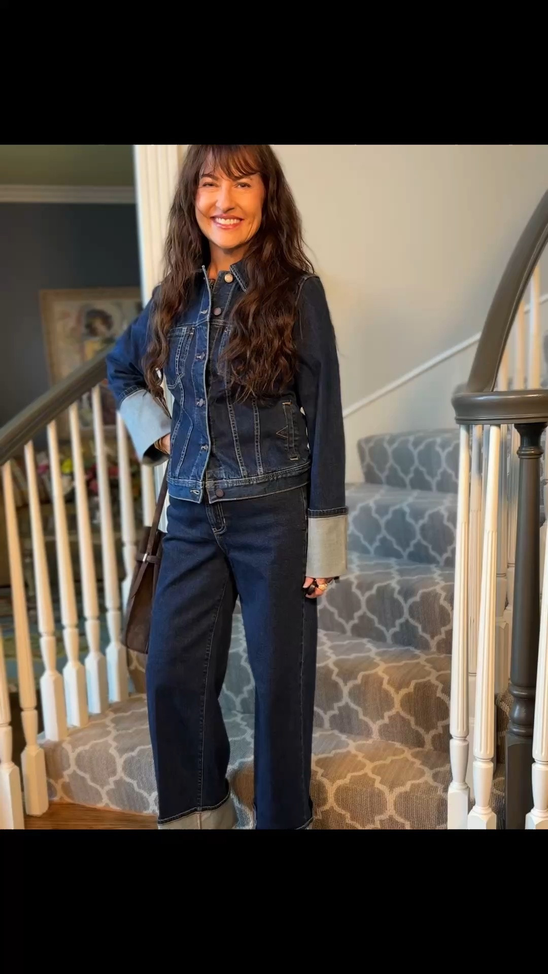 Fall preview with Liverpool! Love the tall cuffs! Adds so much interest! So many more ways to style these pieces too! Size down in jeans as they have some stretch! Im wearing a 2 usually 27/28 in denim.

#LTKootd #LTKOver40 #LTKWorkwear