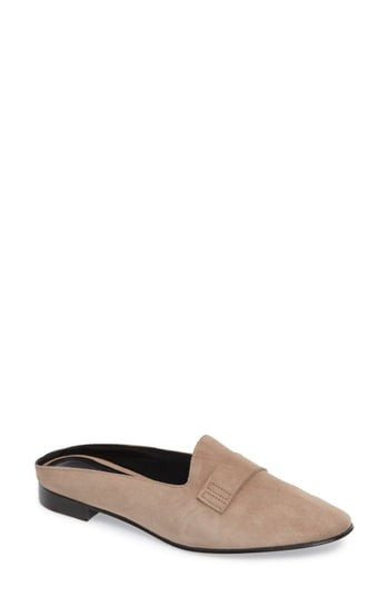 Women's Charles David Mulley Loafer Mule, Size 5 M - Beige | Nordstrom