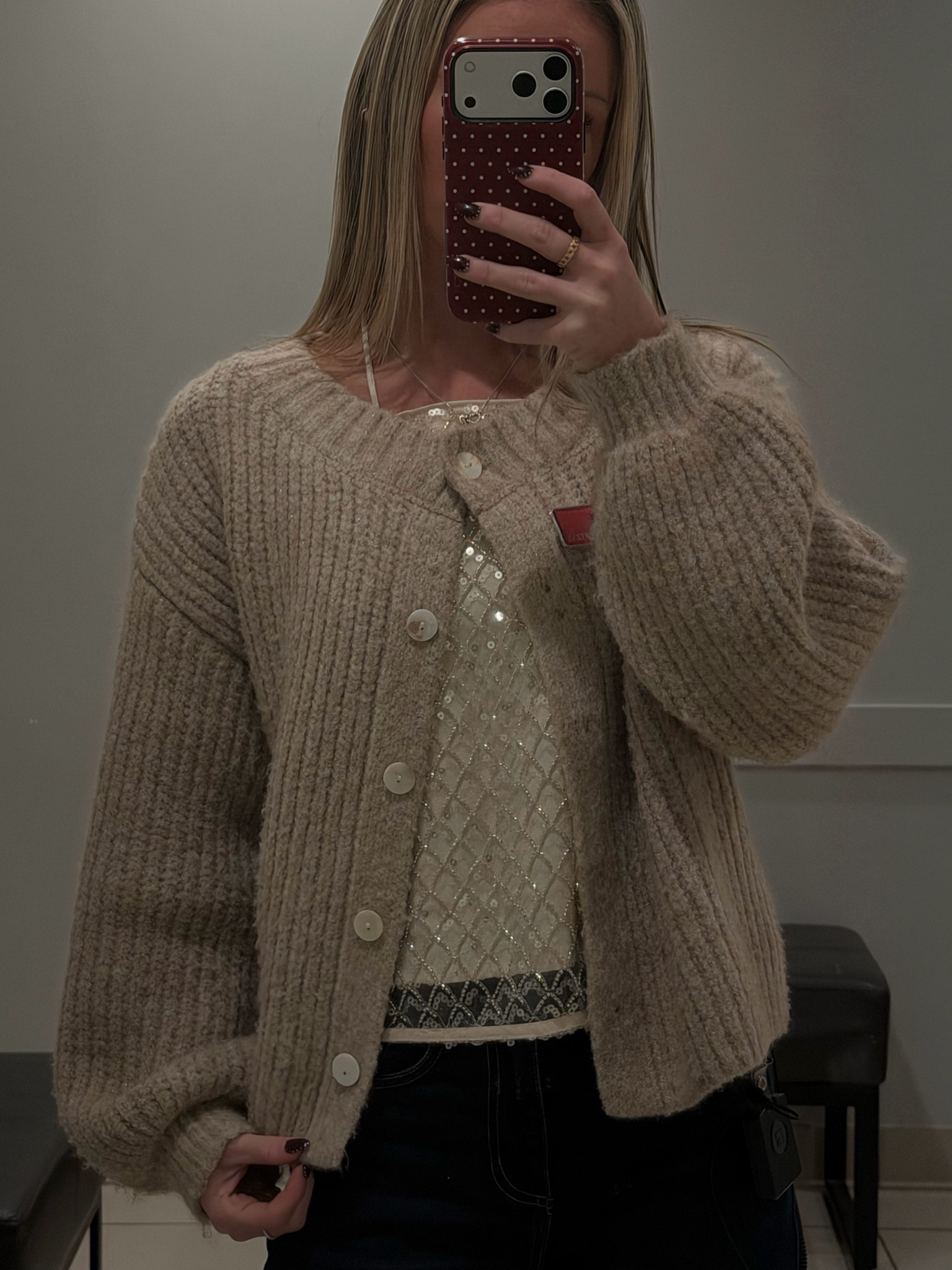 NYE work fit ✨🤍🪩

#LTKFindsUnder100 #LTKSeasonal #LTKWorkwear