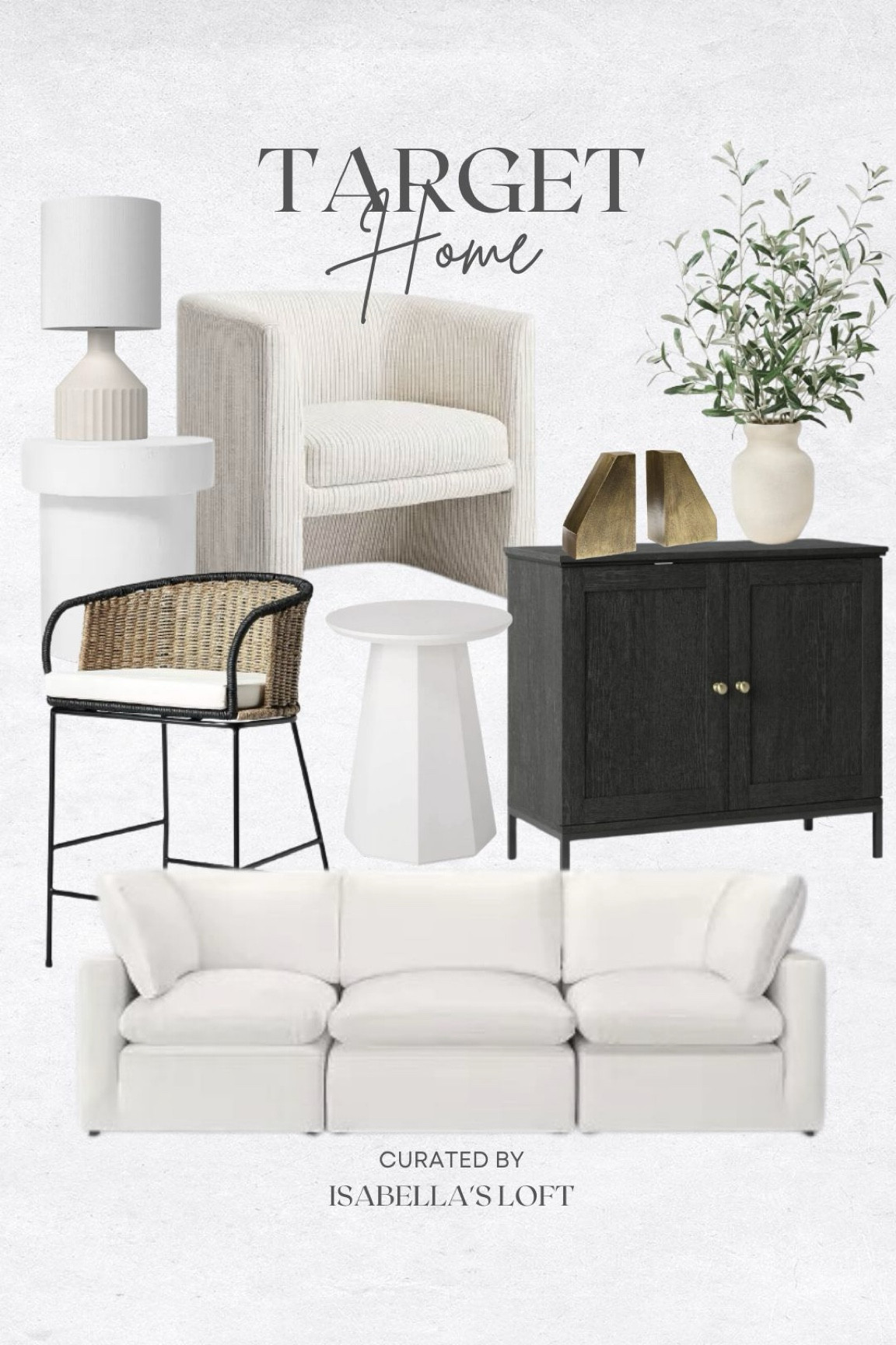 Target Home

Media Console, Living Home Furniture, Bedroom Furniture, stand, cane bed, cane furniture, floor mirror, arched mirror, cabinet, home decor, modern decor, mid century modern, kitchen pendant lighting, unique lighting, Console Table, Restoration Hardware Inspired, ceiling lighting, black light, brass decor, black furniture, modern glam, entryway, living room, kitchen, bar stools, throw pillows, wall decor, accent chair, dining room, home decor, rug, coffee table

#LTKhome #LTKU #LTKbump