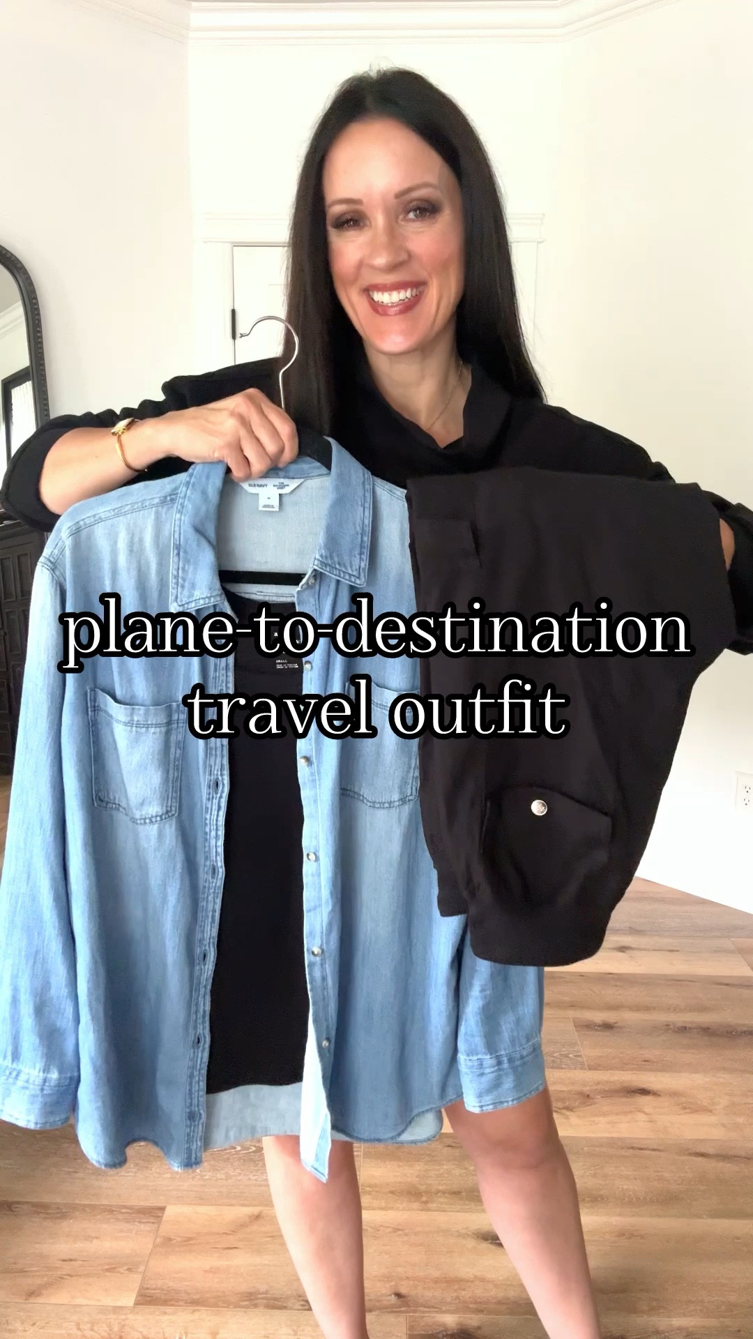 An easy plane-to-destination look. Layer for the plane ride, and shed layers for a cute but functional destination outfit!

Sizing:
Cargo joggers-Amazon, wearing medium
Tank-Target, small
Chambray denim shirt-in large 

Casual outfit | travel outfit | spring outfit 



#LTKOver40 #LTKFindsUnder50 #LTKStyleTip