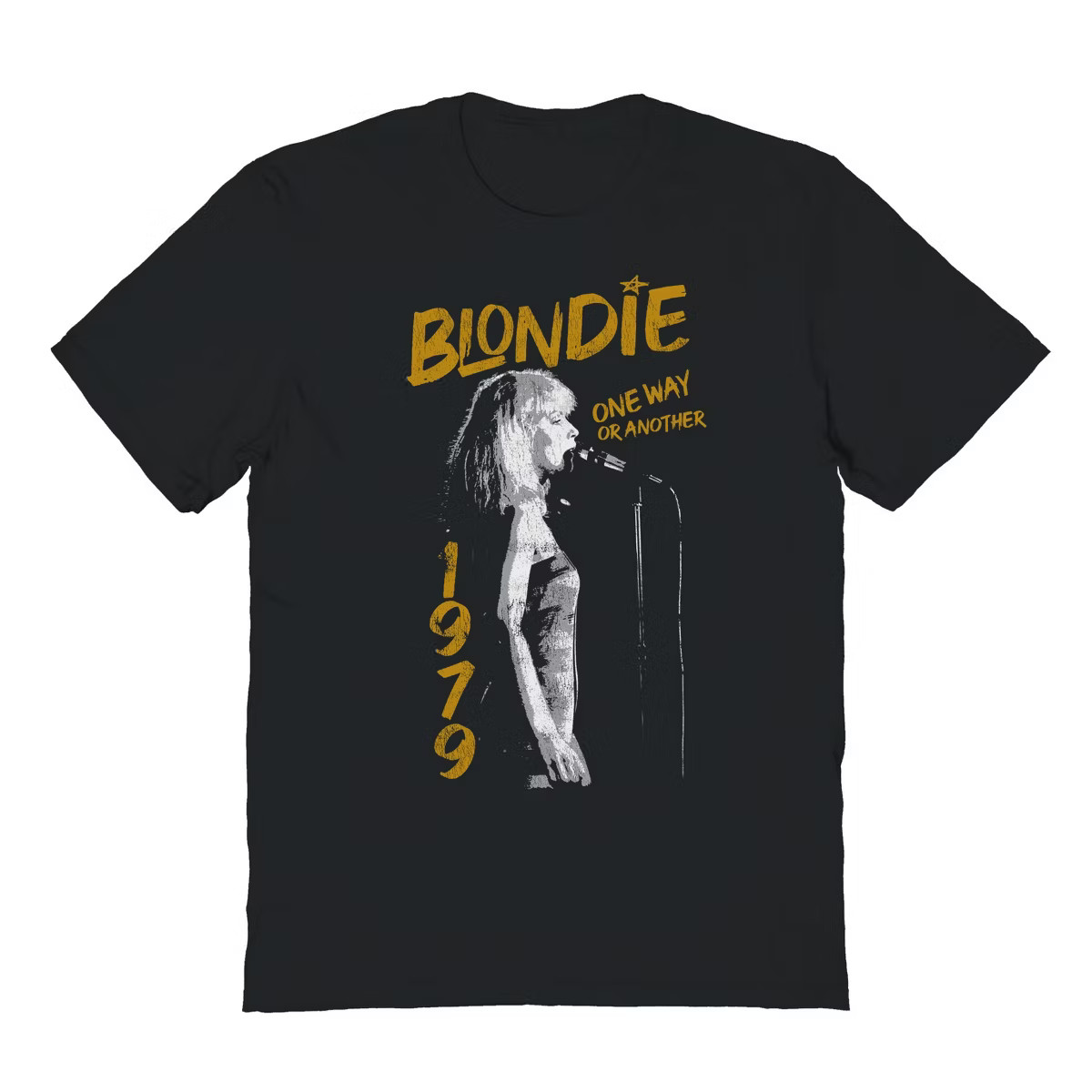 Blondie Men's Just Singing Short Sleeve Graphic Cotton T-shirt | Target