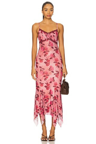 MORE TO COME Jemma Maxi Dress in Pink from Revolve.com | Revolve Clothing (Global)