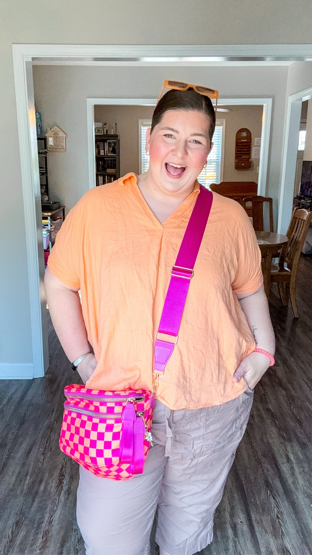 So ready for summer in this outfit—pink & orange is just such a vibe! 🩷🧡

#LTKPlusSize #LTKgrwm