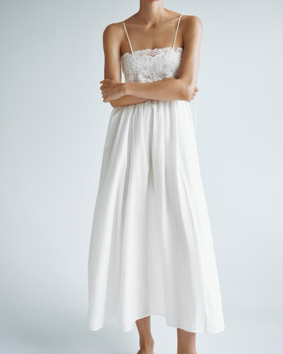 Flowy white maxi dress with tie straps

#LTKSeasonal