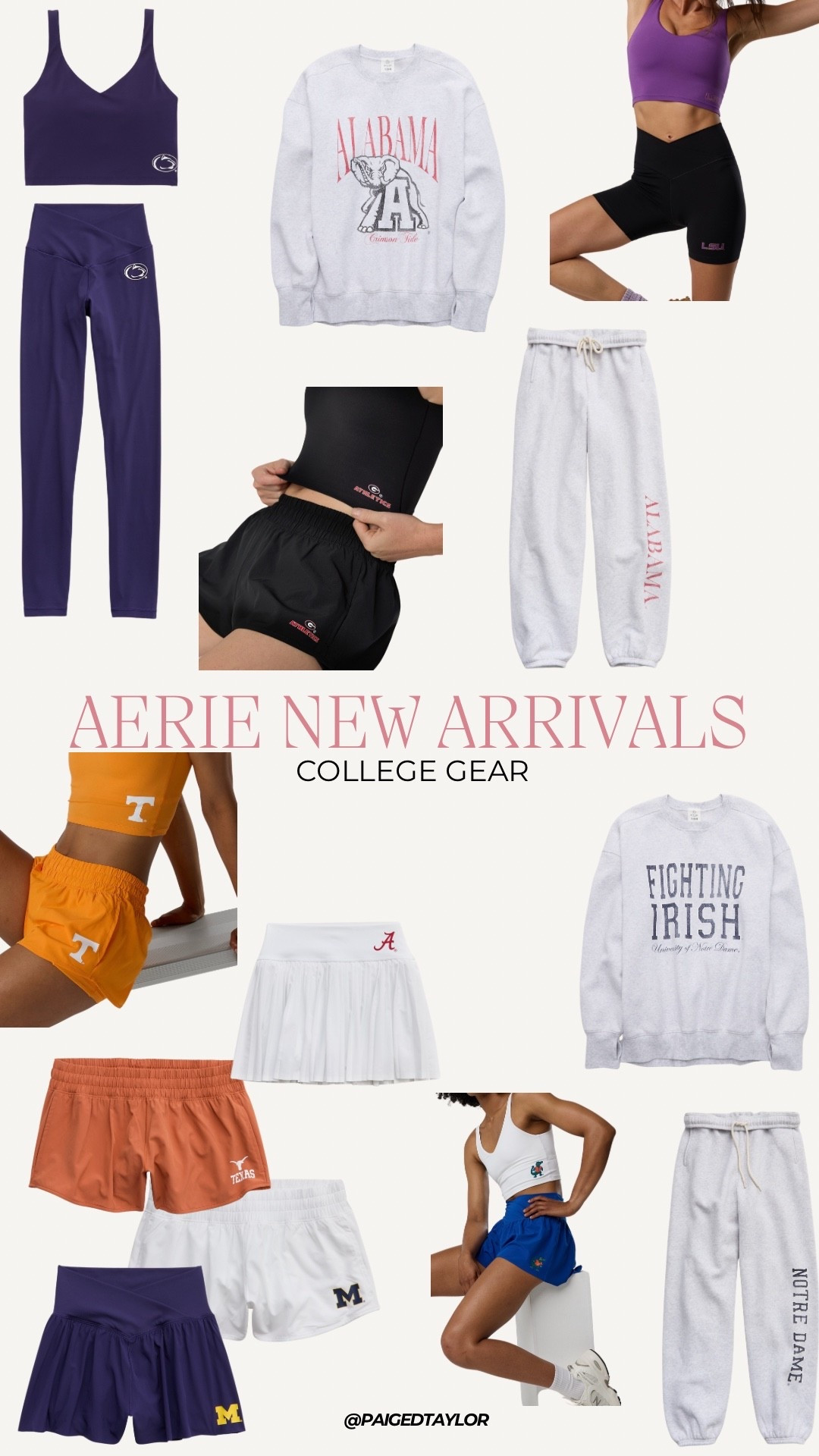 @Aerie new college arrivals are SO good !!💛✨🏈