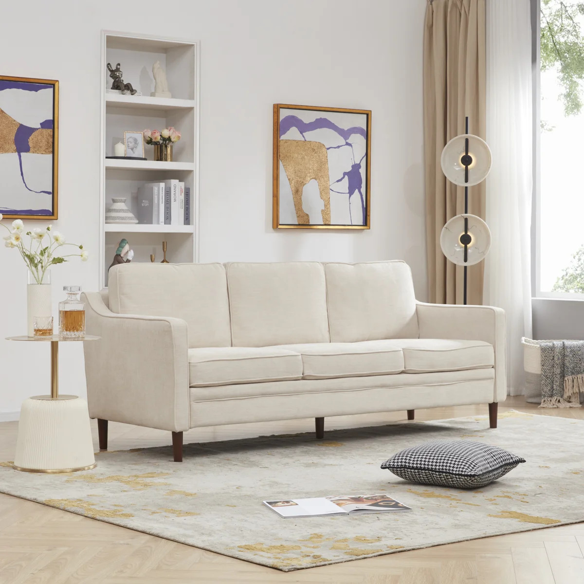 Azriah Upholstered 80.31'' Sofa | Wayfair North America