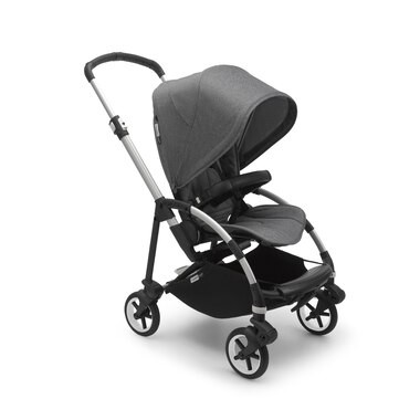 Bugaboo Bee6 Complete Stroller Alu/Grey/Grey Melange | Indigo (CA)