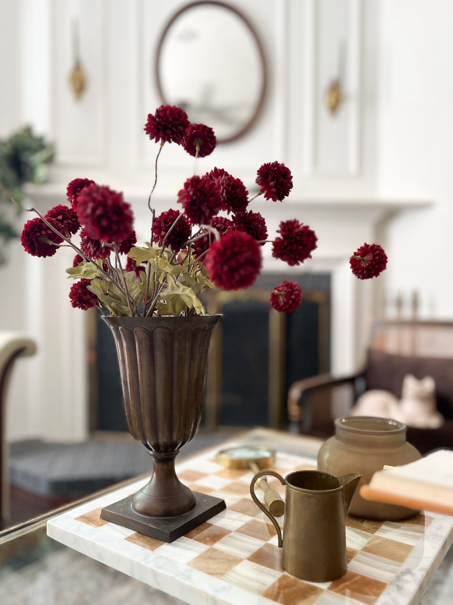 Some fall color on the coffee table. 

#LTKSeasonal #LTKFindsUnder50 #LTKHome