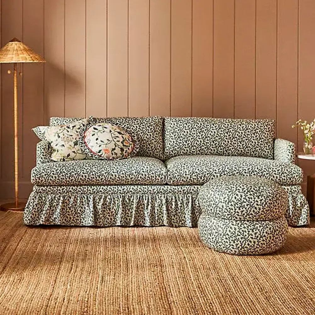American-style Retro Design Fabric Sofa | Wayfair North America