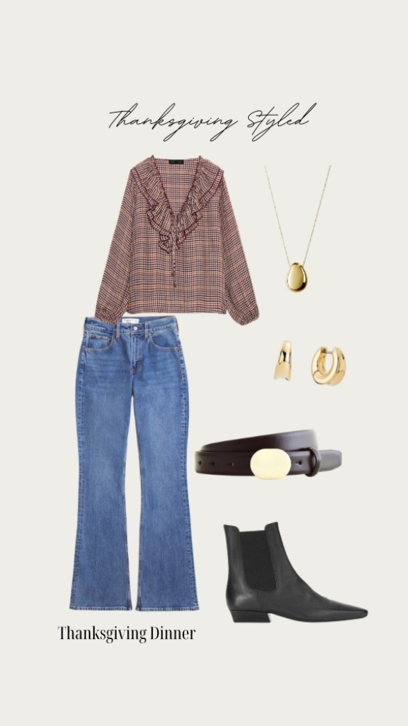 Your thanksgiving dinner inspo! Love this comfy look and the plaid is perfect for the season!

#LTKHoliday #LTKSeasonal #LTKStyleTip