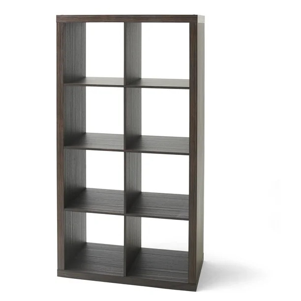 Better Homes & Gardens 8-Cube Storage Organizer, Oak Finish - Walmart.com | Walmart (US)