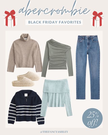 Abercrombie’s Black Friday sale is here! 25% off everything! Now is a great time to grab those fall and winter staples  

#LTKCyberWeek #LTKstyletip #LTKsalealert