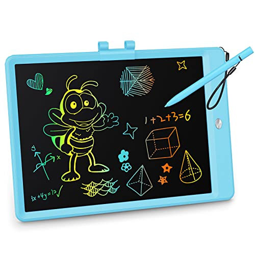 KOKODI LCD Writing Tablet, 10 Inch Colorful Toddler Doodle Board Drawing Tablet, Erasable Reusable Electronic Drawing Pads, Educational and Learning Toy for 3-6 Years Old Boy and Girls | Amazon (US)