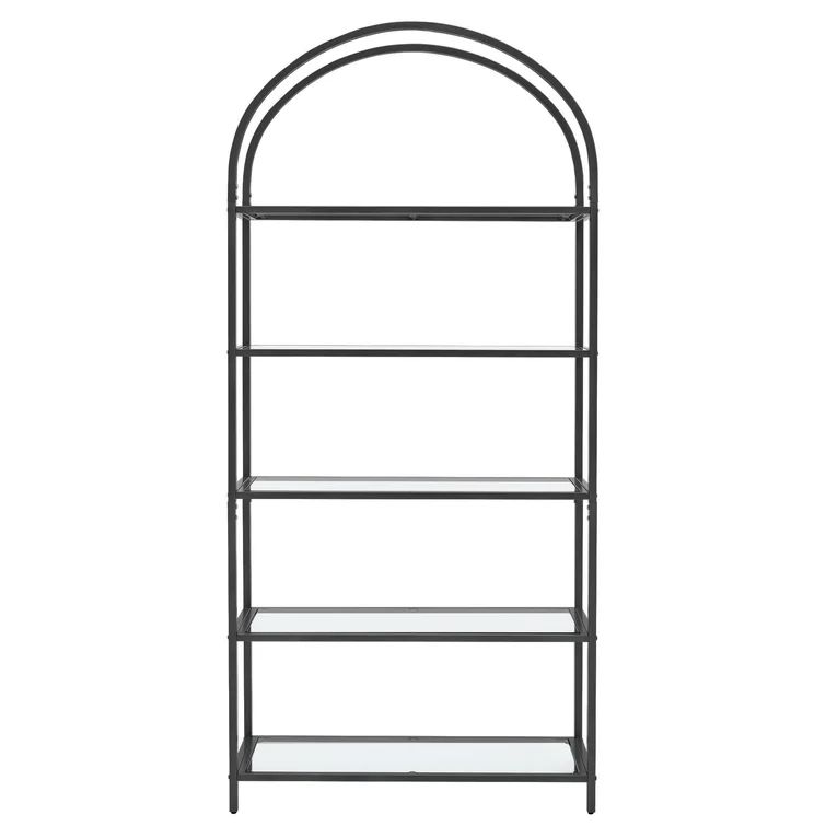 Adrianne 72.2'' H x 32.7'' W Steel Etagere BookcaseSee More by Steelside™Rated 4.7 out of 5 sta... | Wayfair North America