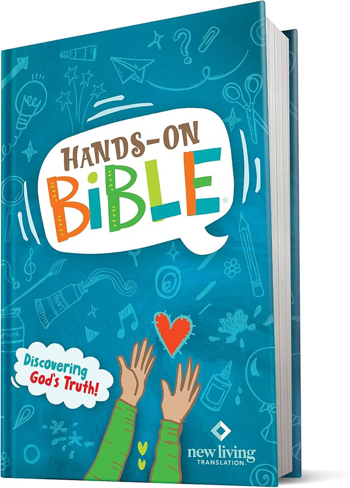 NLT Hands-On Bible for Kids, 3rd Edition (Hardcover): Full-Color, Family Activities, Amazing Fact... | Amazon (US)