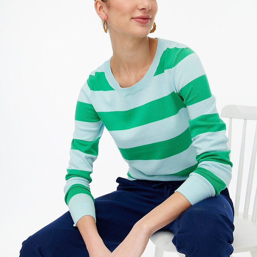 Factory: Surfer Stripe Teddie Sweater For Women | J.Crew Factory