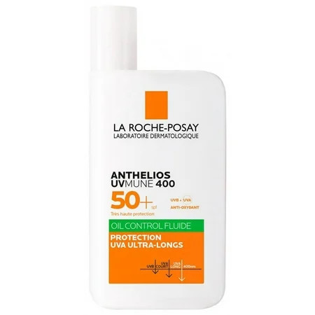 Anthelios Uvmune 400 Oil Control SPF+50 High Protection Face Sunscreen 50ml For All Skins | Walmart (US)