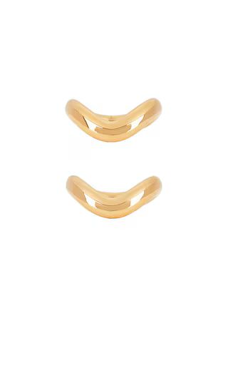 Ola Ring Set in Gold | Revolve Clothing (Global)