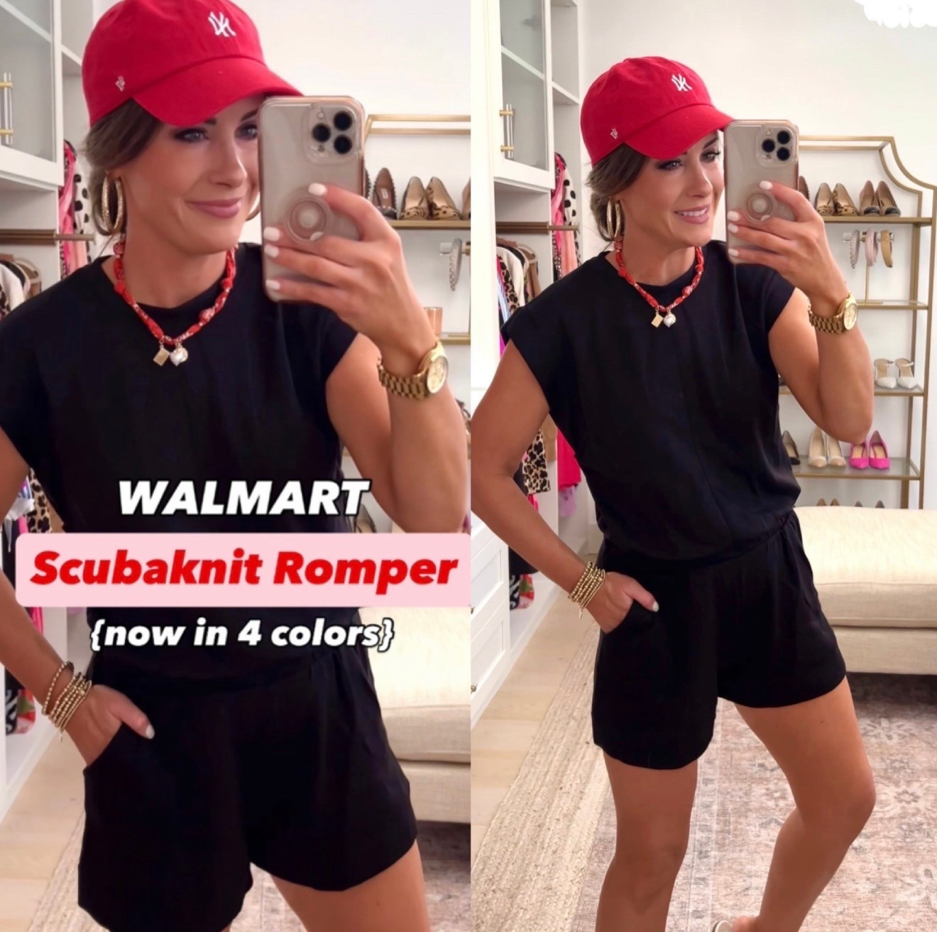 Cutest new scuba romper in 4 colors! Scroll to shop! Follow us for more ❤️