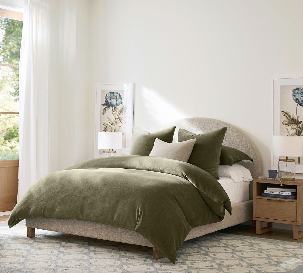 Cozy Cloud Duvet, Loden, King/Cal. King | Pottery Barn (US)