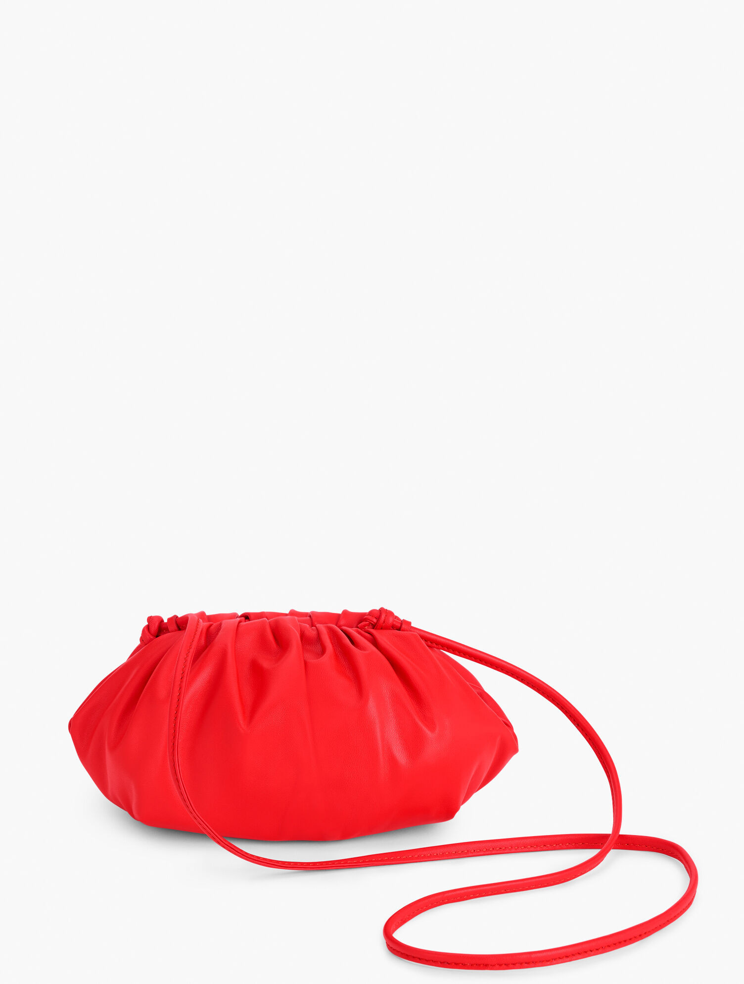 Cinched Nappa Crossbody Bag | Talbots