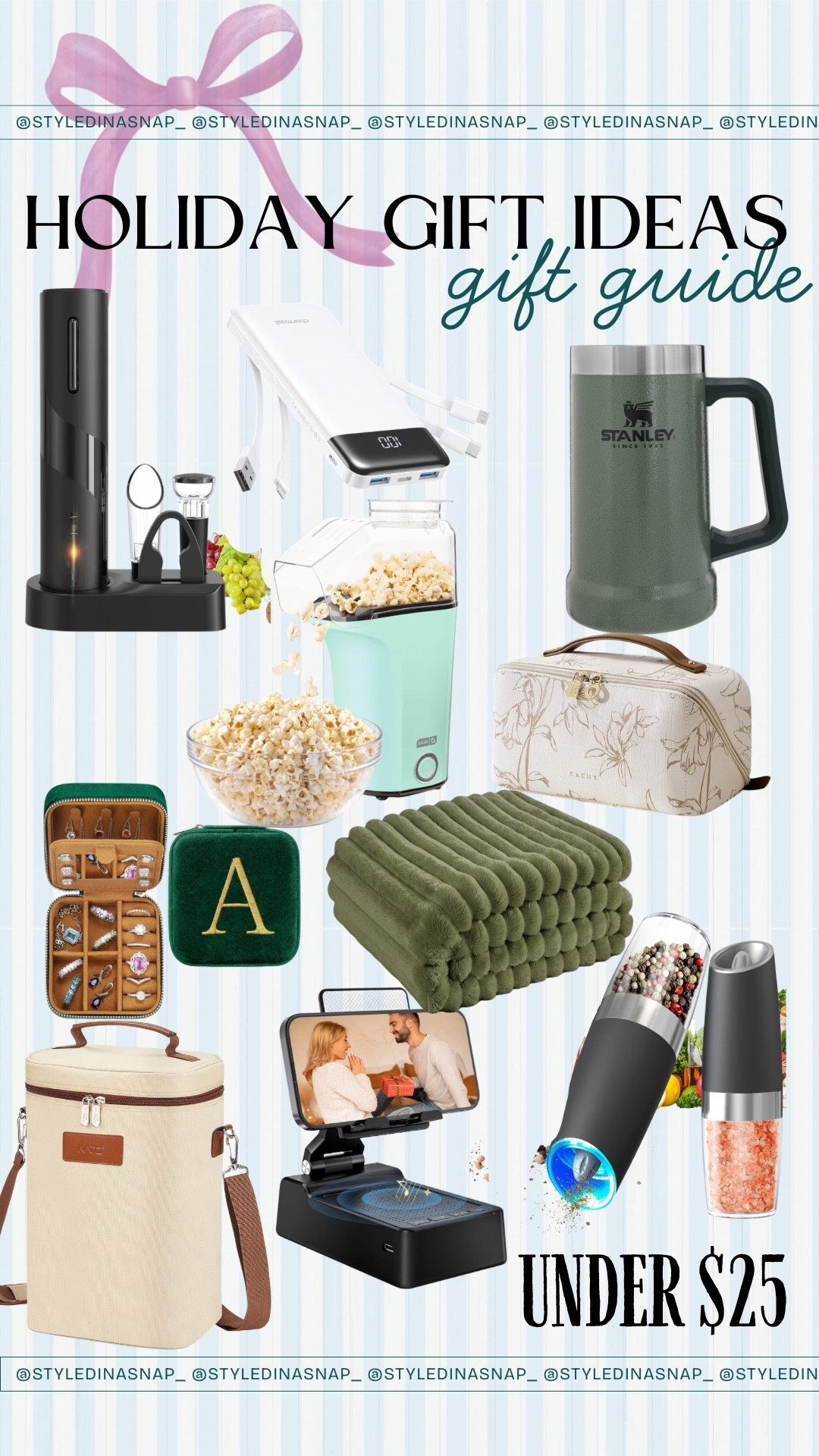 Gift season is here 🎁✨ 
Follow @styledinasnap_ for affordable Amazon gift guides for everyone on your list! 💕
Comment “SHOP” below and I’ll send you all the gift guide links! 🎁

#holiday #giftguide #giftsunder25 #giftguideforhim #giftfuideforher #amazonfinds #amazonfashion #holidaygifts

#LTKStyleTip #LTKGiftGuide #LTKHoliday