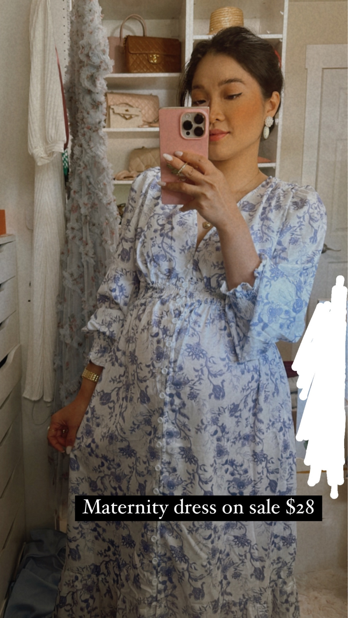 Maternity dress on sale. Bump style  

#LTKbump #LTKsalealert #LTKfindsunder50