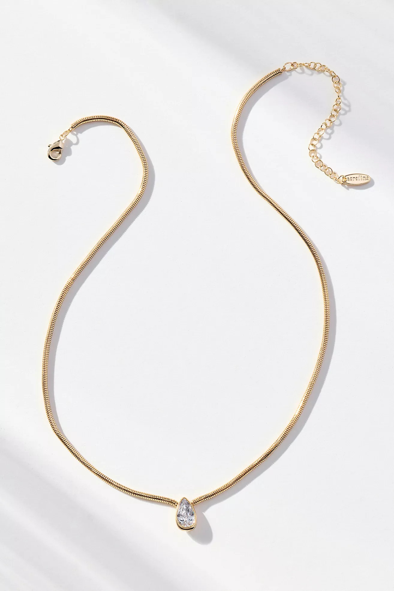 Single Crystal Pendant Necklace | Anthropologie (US)
