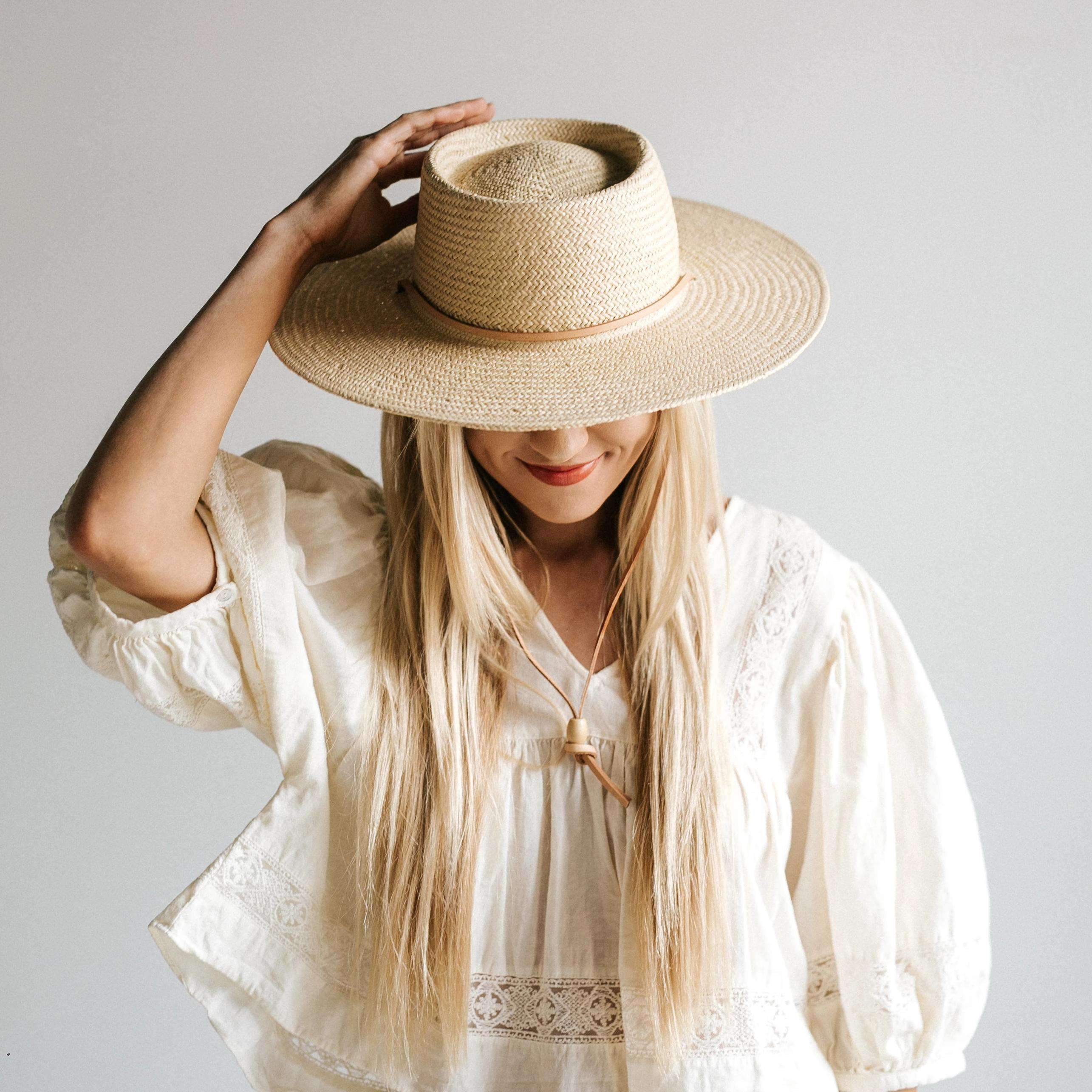 Aiden Straw Pork Pie | Gigi Pip