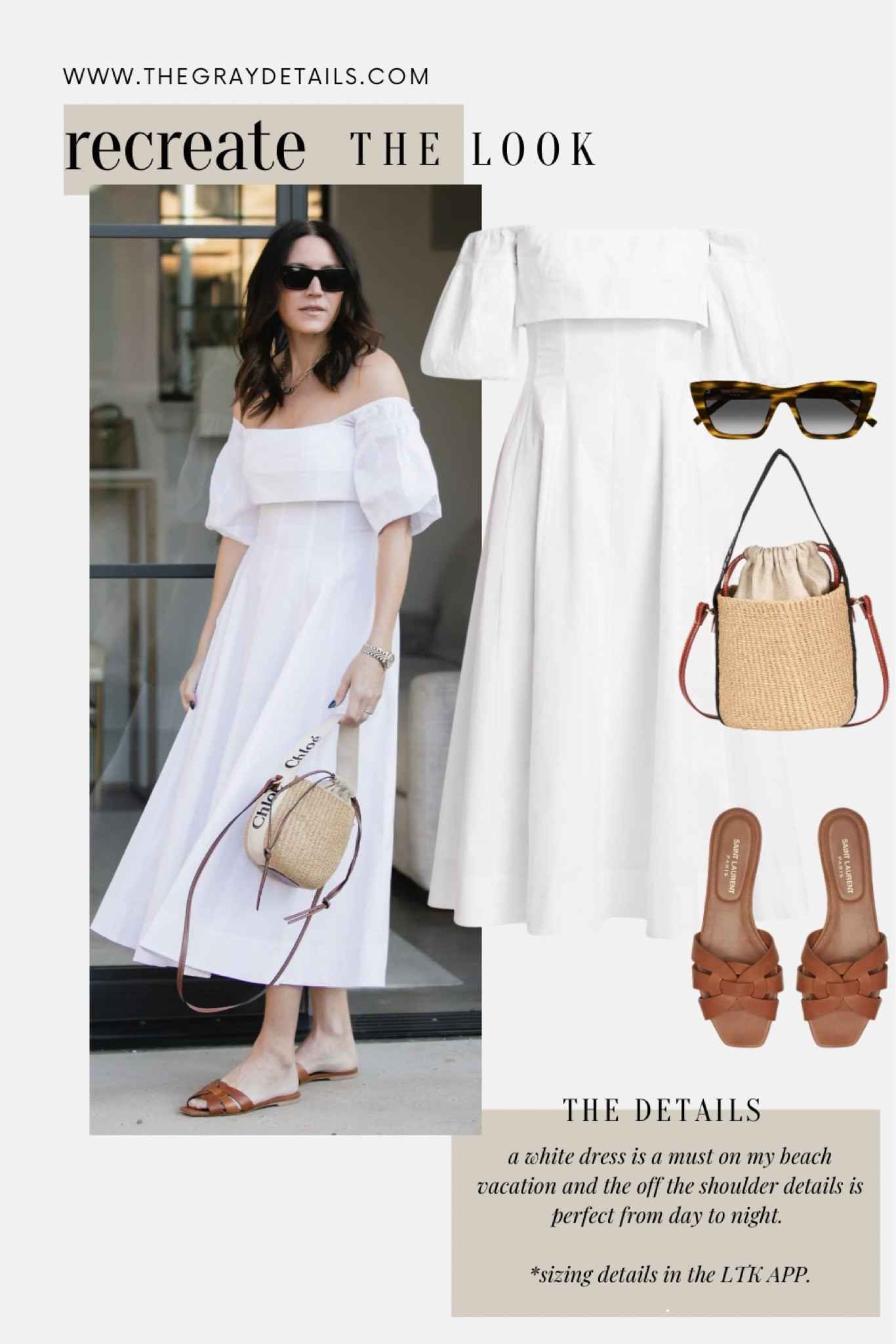 White dress outfit, resort wear beach vacation dress 

#LTKVideo #LTKover40 #LTKtravel