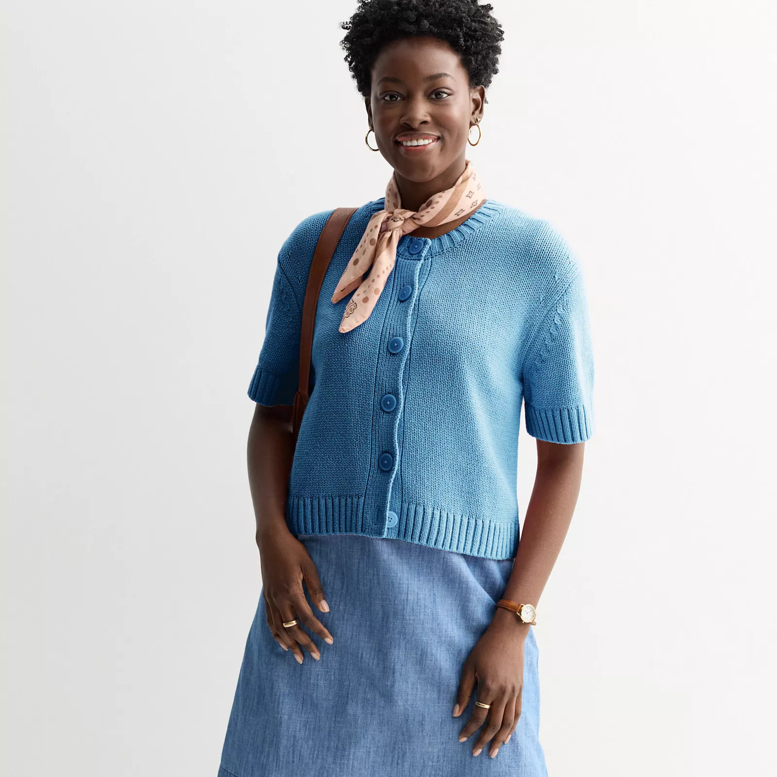 Women's Sonoma Goods For Life® Short Sleeve Sweater | Kohl's