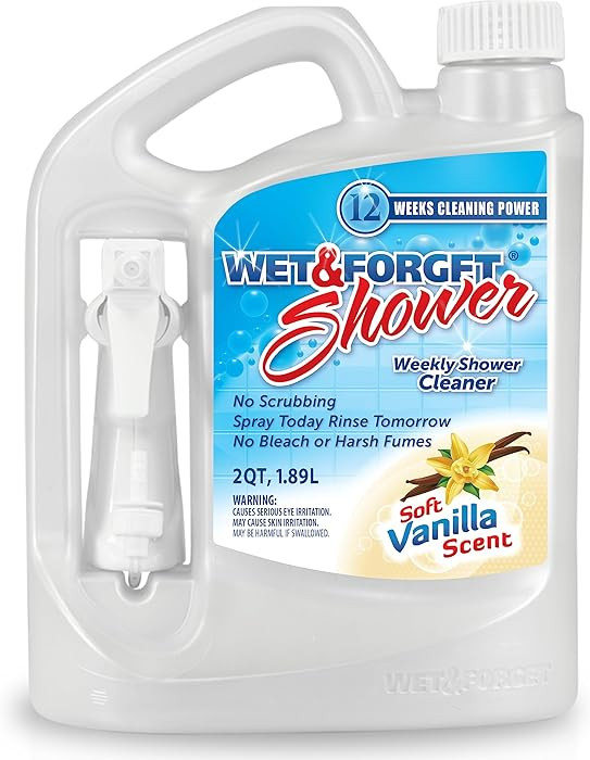 Wet & Forget Shower Cleaner Weekly Application Requires No Scrubbing, Bleach-Free Formula, 64 Oun... | Amazon (US)